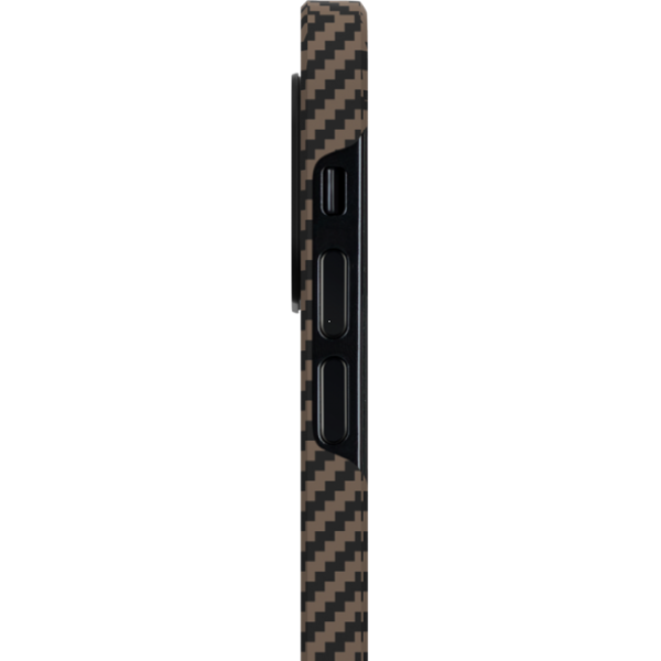 Чохол Pitaka для iPhone 12 Pro Max MagEZ Case Twill Black/Rose Gold
