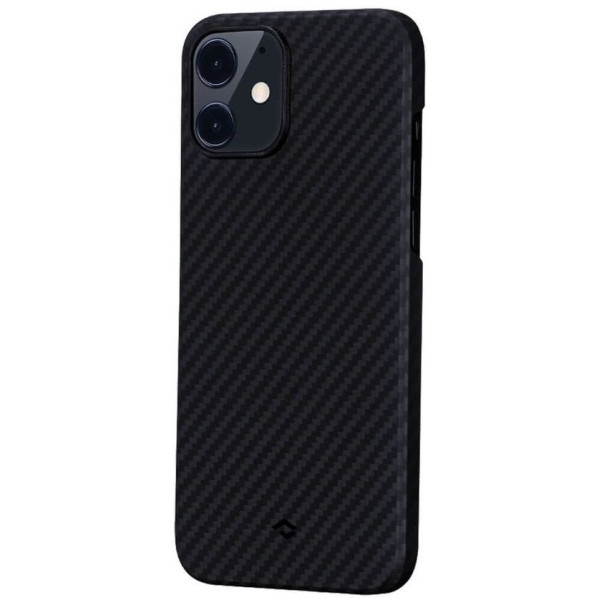 Чохол Pitaka для iPhone 12 mini MagEZ Case Plain Black/Grey