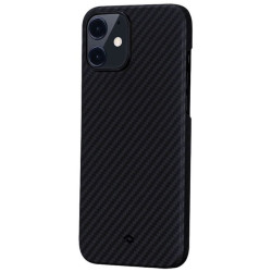 Чехол Pitaka для iPhone 12 MagEZ Case Plain Black/Grey
