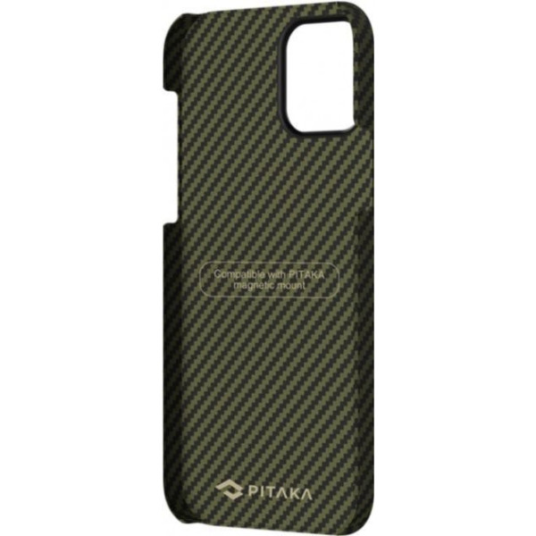 Чохол Pitaka для iPhone 12 mini MagEZ Case Twill Black/Yellow