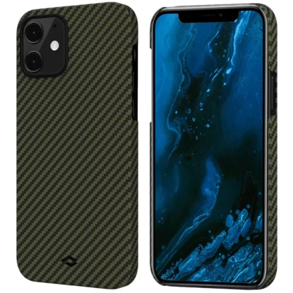 Чохол Pitaka для iPhone 12 mini MagEZ Case Twill Black/Yellow