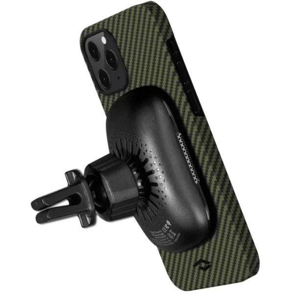 Чохол Pitaka для iPhone 12 Pro Max MagEZ Case Twill Black/Yellow