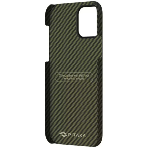 Чохол Pitaka для iPhone 12 Pro Max MagEZ Case Twill Black/Yellow