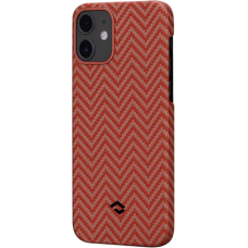 Чохол Pitaka для iPhone 12 mini MagEZ Case Herringbone Red/Orange