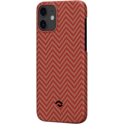 Чехол Pitaka для iPhone 12 mini MagEZ Case Herringbone Red/Orange