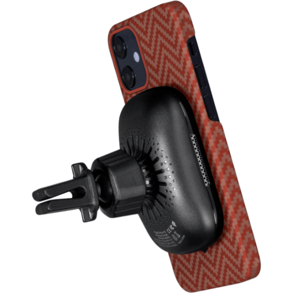 Чохол Pitaka для iPhone 12 mini MagEZ Case Herringbone Red/Orange