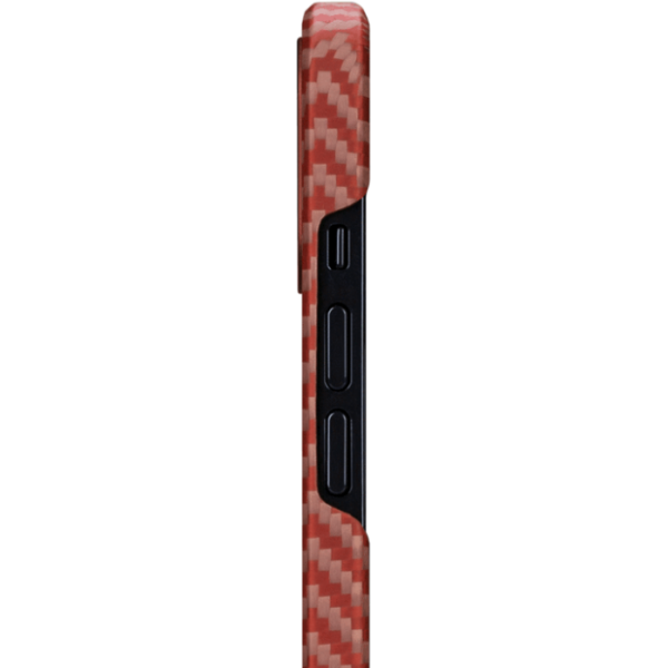 Чохол Pitaka для iPhone 12 mini MagEZ Case Herringbone Red/Orange