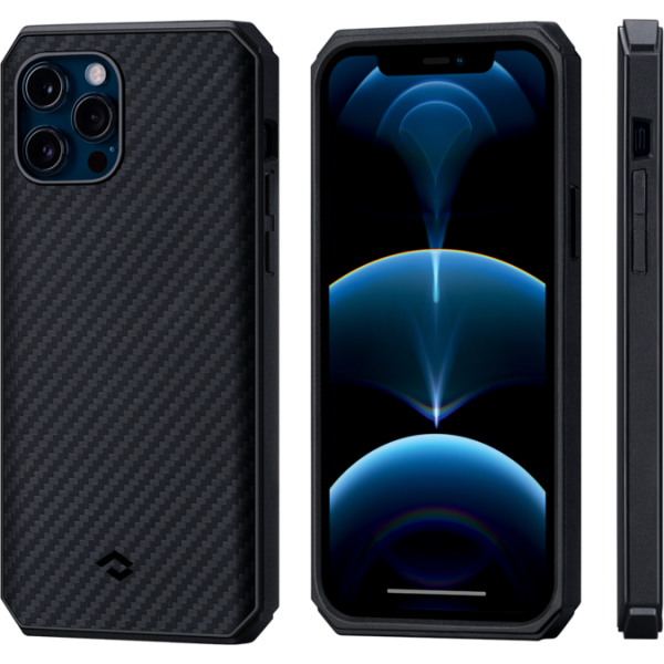 Чохол Pitaka для iPhone 12 Pro Max MagEZ Case Pro 2 Twill Black/Grey