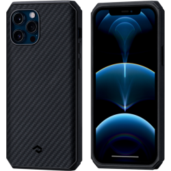 Чехол Pitaka для iPhone 12 Pro Max MagEZ Case Pro 2 Twill Black/Grey
