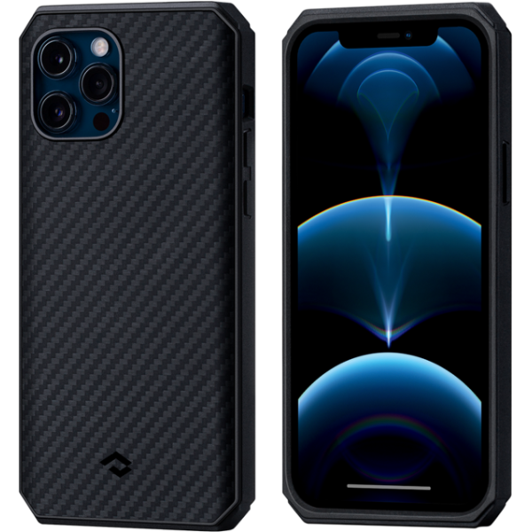 Чохол Pitaka для iPhone 12 Pro Max MagEZ Case Pro 2 Twill Black/Grey