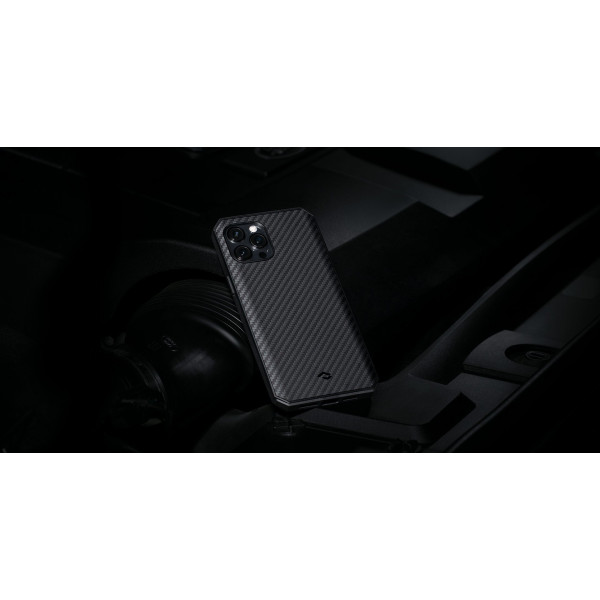 Чохол Pitaka для iPhone 12 Pro MagEZ Case Pro 2 Twill Black/Grey