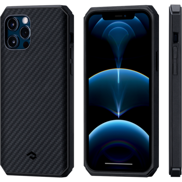 Чохол Pitaka для iPhone 12 Pro MagEZ Case Pro 2 Twill Black/Grey