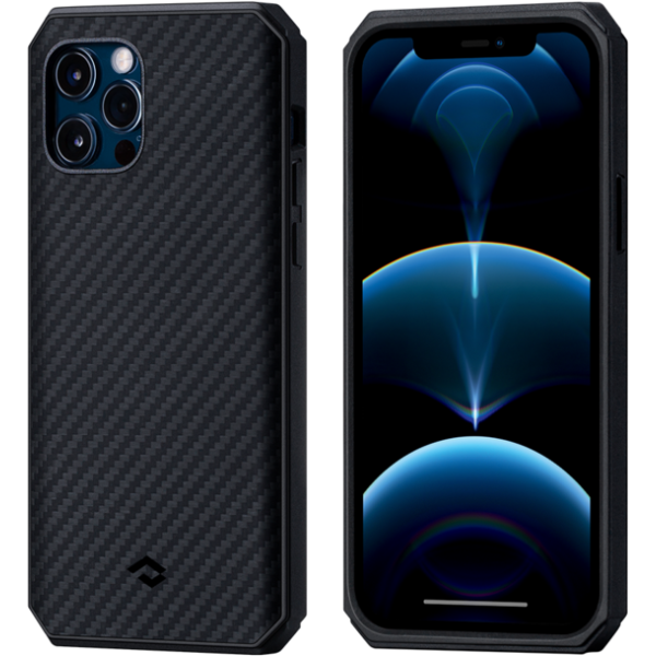 Чохол Pitaka для iPhone 12 Pro MagEZ Case Pro 2 Twill Black/Grey