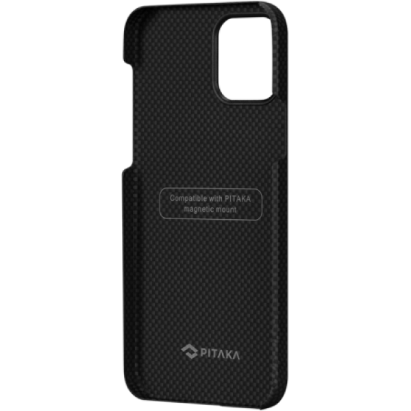Чохол Pitaka для iPhone 12 Pro Max MagEZ Case Plain Black/Grey