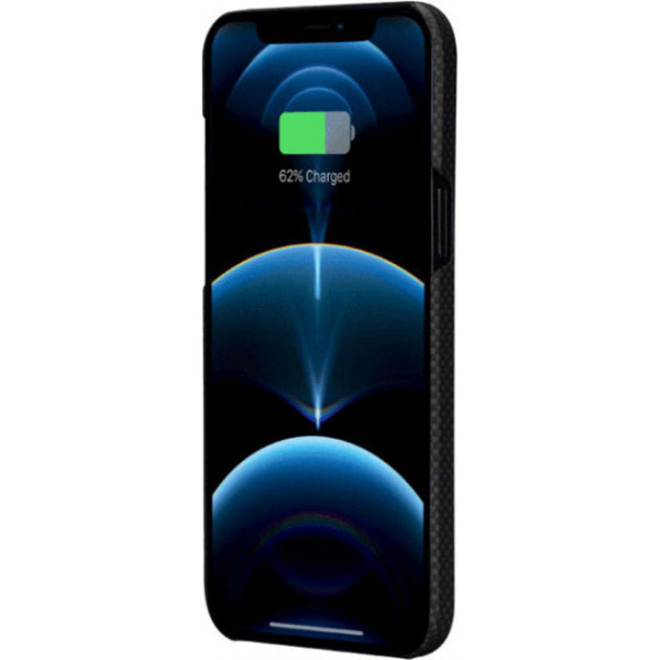 Чохол Pitaka для iPhone 12 Pro Max MagEZ Case Plain Black/Grey
