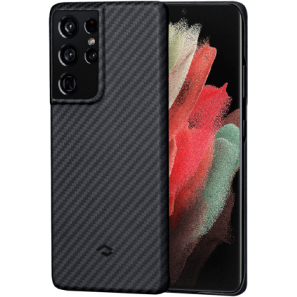 Чохол Pitaka для Samsung G998 Galaxy S21 Ultra MagEZ Case Twill Black/Grey Чохол Pitaka для Samsung G998 Galaxy S21 Ultra MagEZ Case Twill Black/Grey