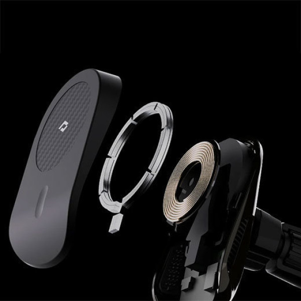 Тримач Pitaka Car Holder Air Vent Pro MagEZ 15W Black for iPhone 13/14 series Тримач Pitaka Car Holder Air Vent Pro MagEZ 15W Black for iPhone 13/14 series
