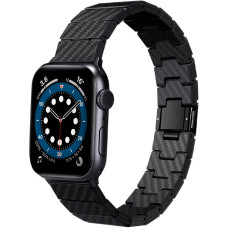 Аксесуар Pitaka для Apple Watch 42/44/45/49mm Modern Carbon Fiber Black/Grey