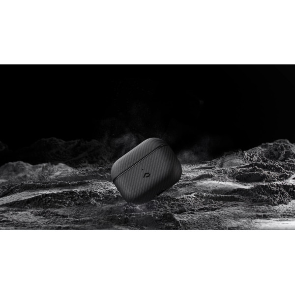 Чохол Pitaka MagEZ Case 2 Twill Black/Grey для AirPods 3 Чохол Pitaka MagEZ Case 2 Twill Black/Grey для AirPods 3
